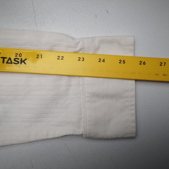 Levi Strauss & Co. Men's Size XXL White Textured Button Front & Cuffs Shirt - Picture 7 of 8